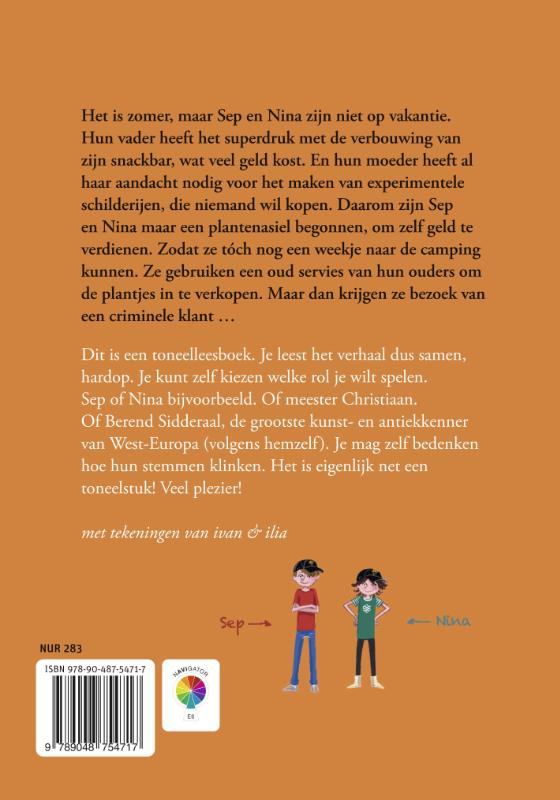 Achterkant van Echt of Nep