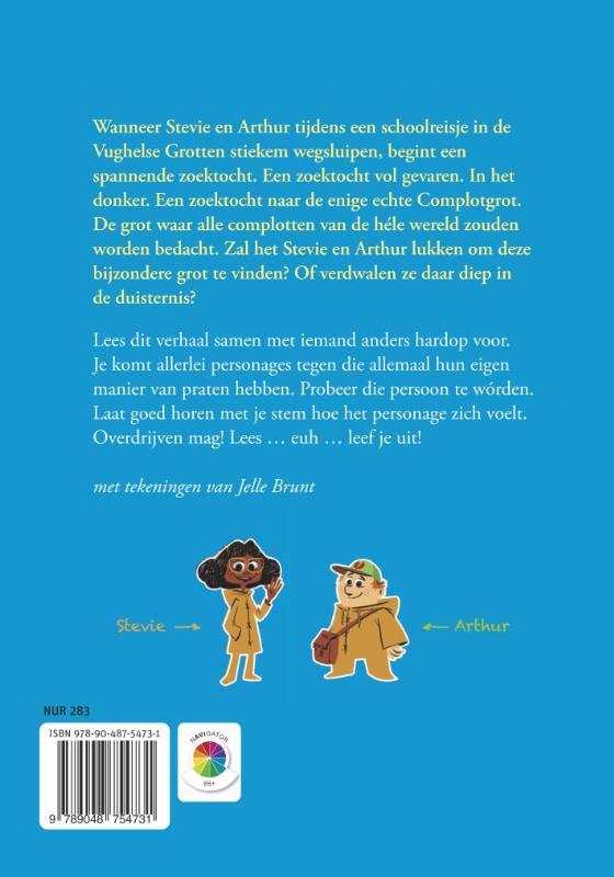 Achterkant van De Complotgrot