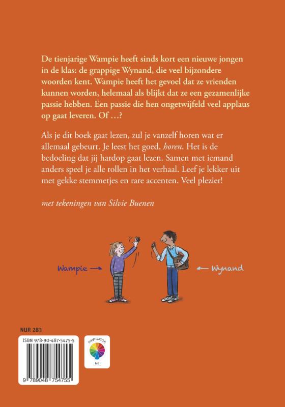 Achterkant van Applaus voor de twee W's?