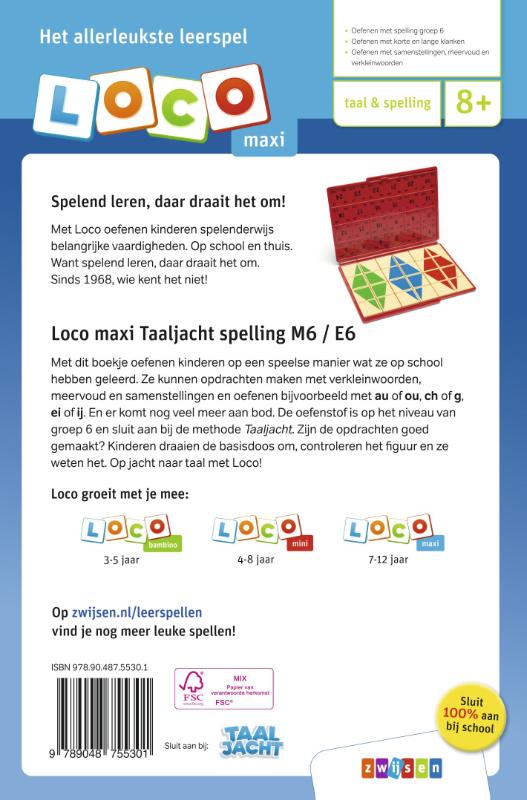 Achterkant van spelling M6 / E6