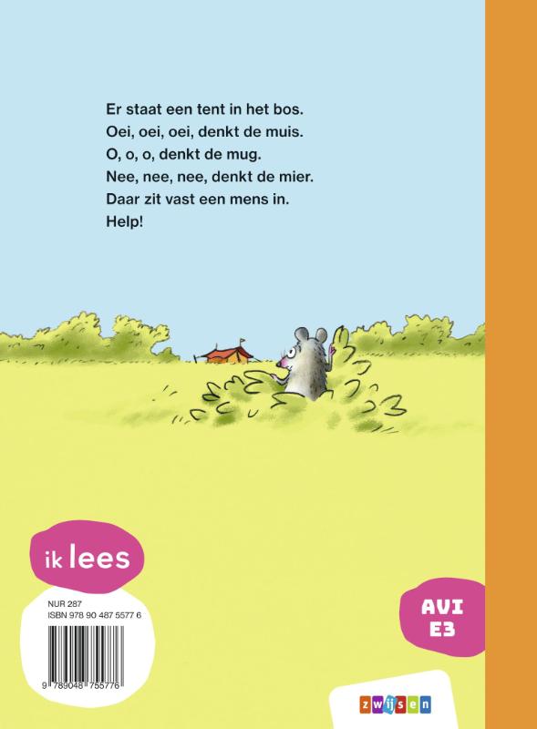 Achterkant van Oei, een mens!