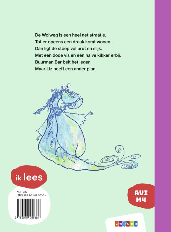 Achterkant van De draak van nummer 5