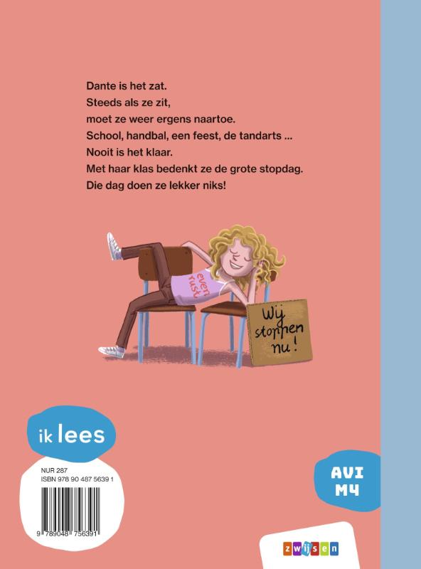 Achterkant van De grote stopdag