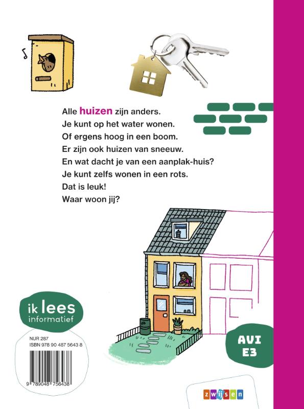Achterkant van Heel veel huizen
