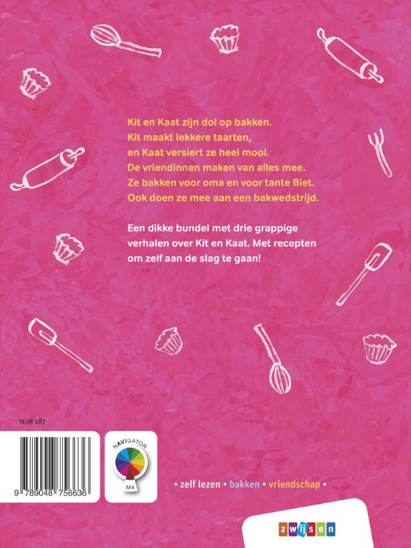 Achterkant van Het grote boek van Kit en Kaat