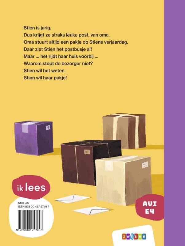 Achterkant van Pakje vermist!