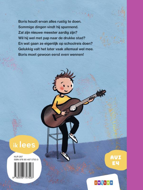 Achterkant van Even wennen