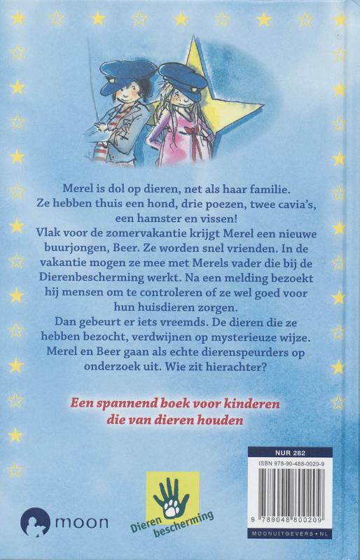 Achterkant van De dierenpolitie