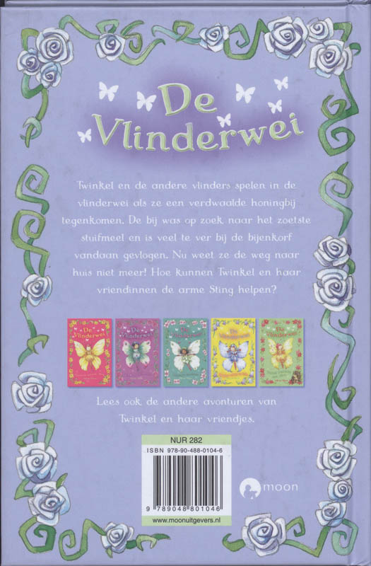 Achterkant van Twinkel en de bezige bij