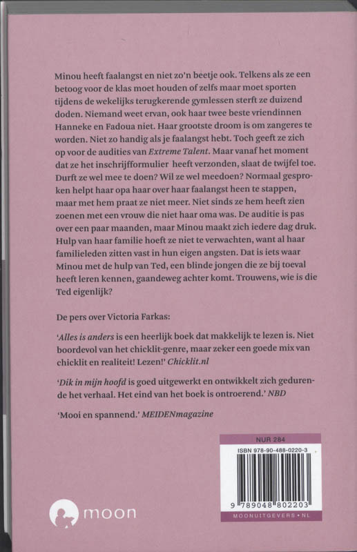 Achterkant van Ik sterf 1000 doden