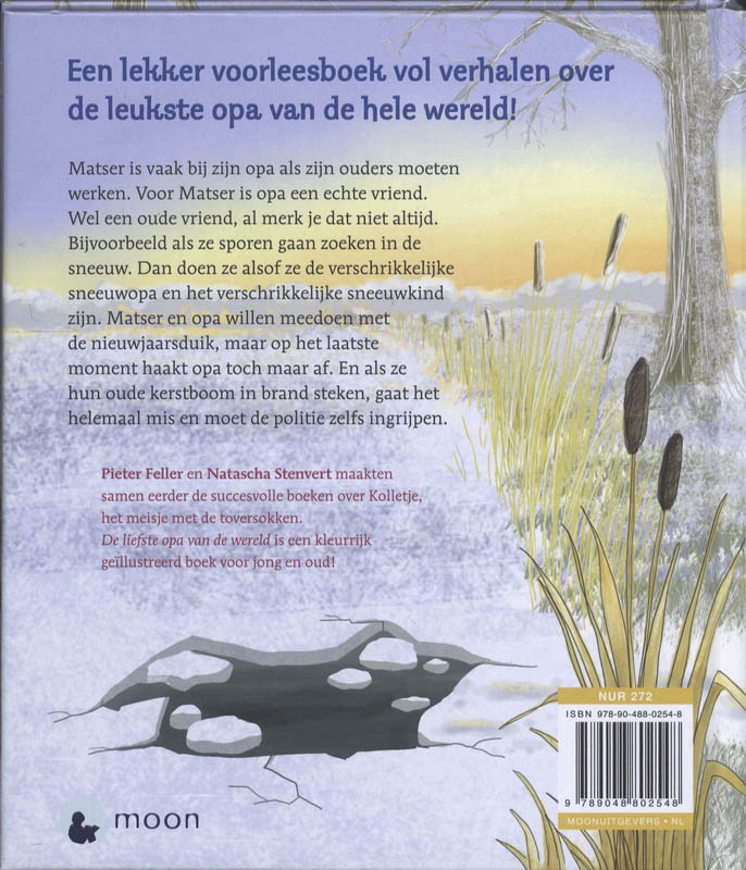 Achterkant van De liefste opa van de wereld