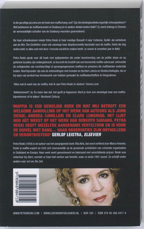 Achterkant van Maffia