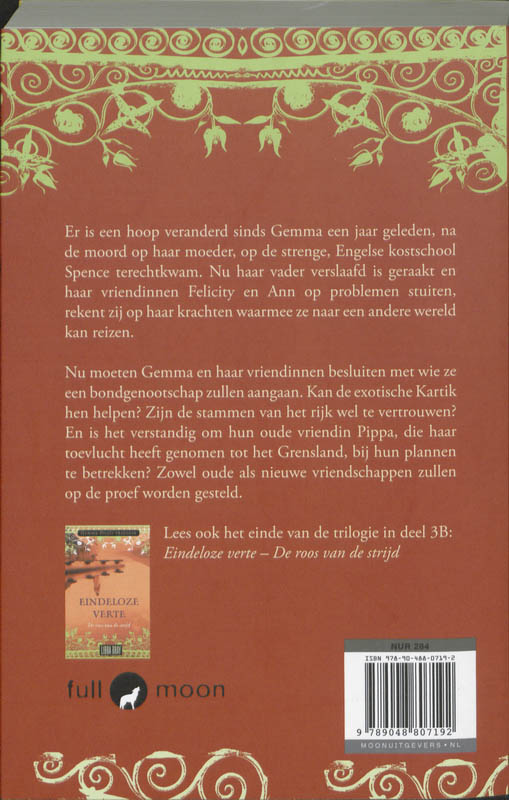 Achterkant van Eindeloze verte