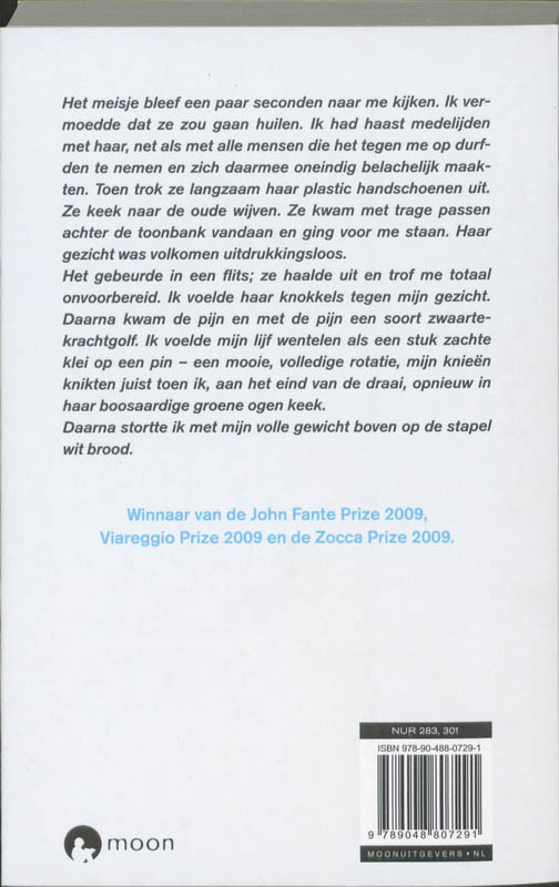 Achterkant van Ik ben de sterkste