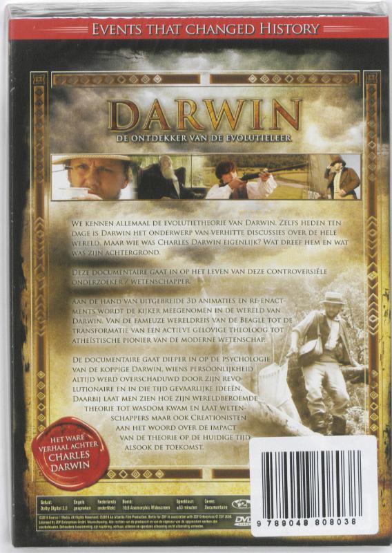 Achterkant van Darwin