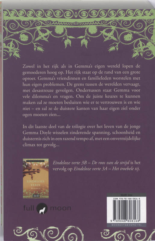 Achterkant van De roos van de strijd