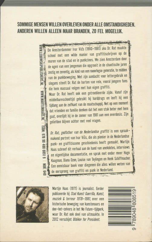 Achterkant van Dr. Rat