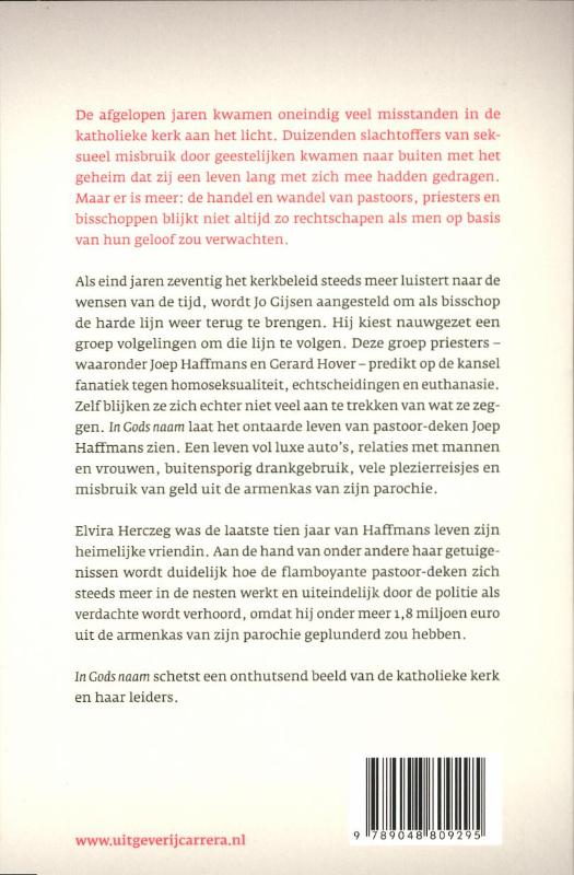 Achterkant van In Godsnaam