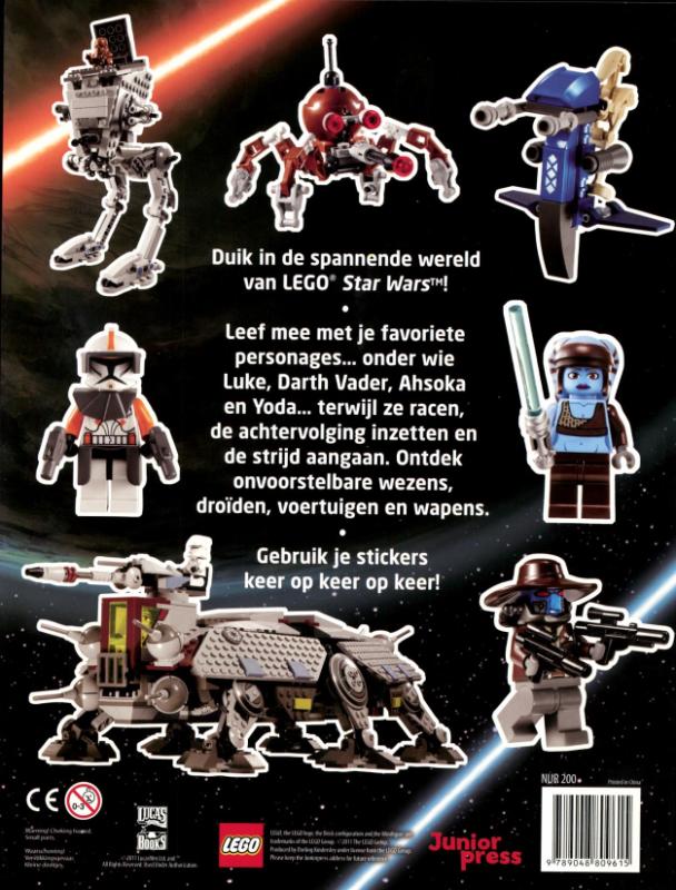 Achterkant van LEGO Star Wars