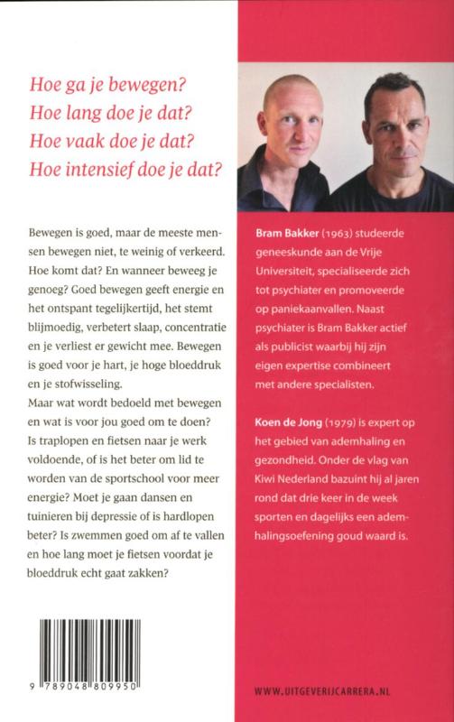 Achterkant van Bewegen voor beginners
