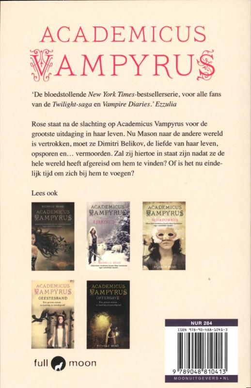 Achterkant van Bloedbelofte
