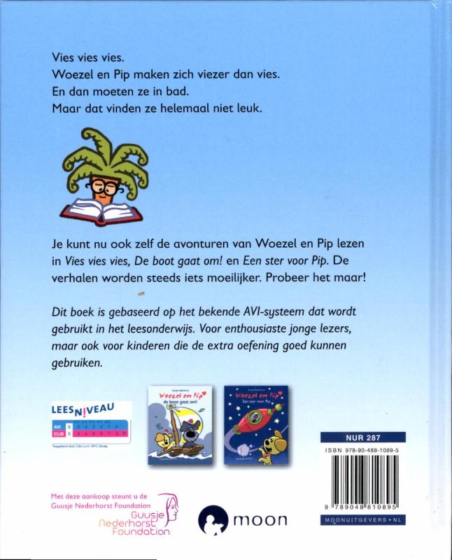 Achterkant van Vies vies vies