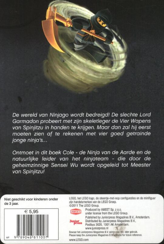 Achterkant van Cole