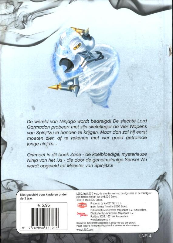 Achterkant van Zane