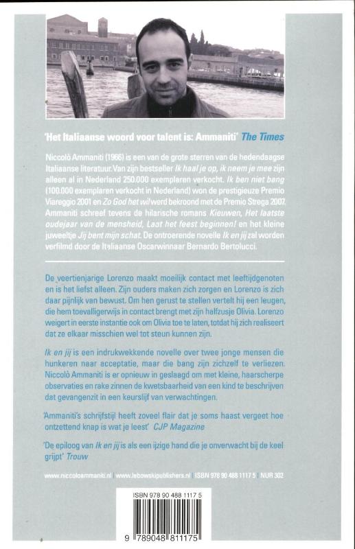 Achterkant van Ik en jij