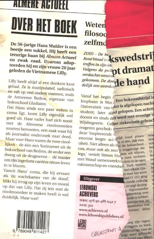 Achterkant van De Almeerse rioolmoorden