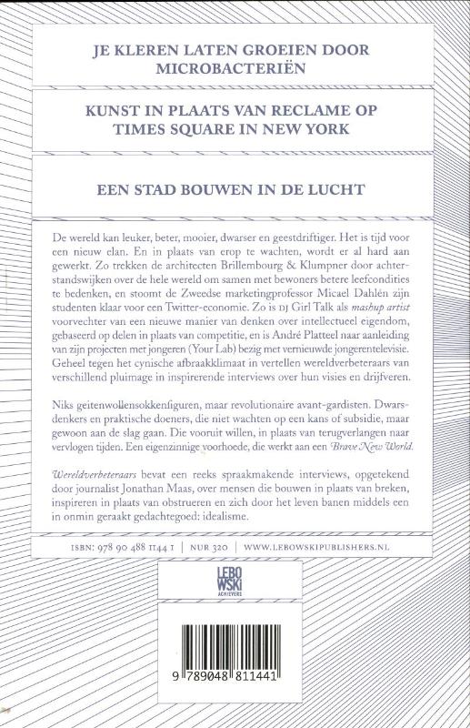 Achterkant van Wereldverbeteraars