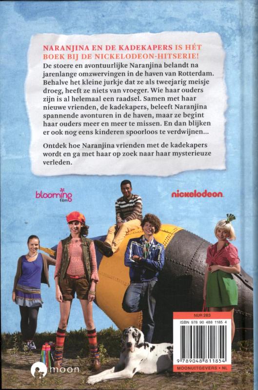 Achterkant van Naranjina