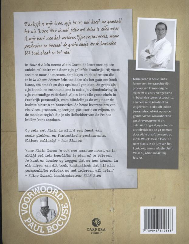 Achterkant van Tour d'Alain