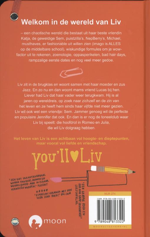 Achterkant van Scenes uit het leven van een chaoot Liv