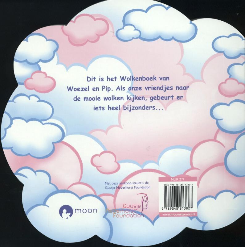 Achterkant van Wolkenboek