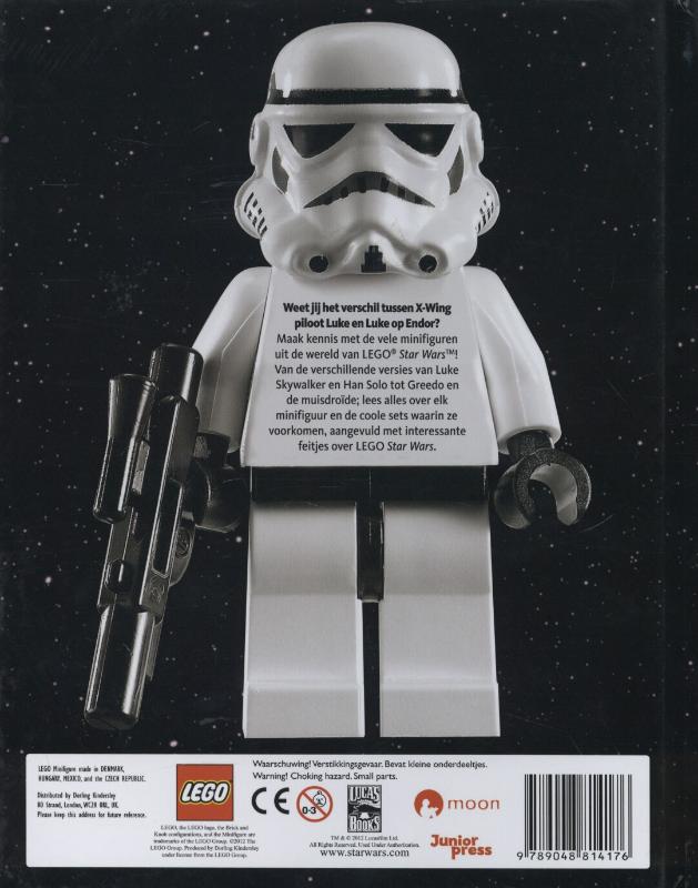 Achterkant van LEGO Star Wars alle figuren