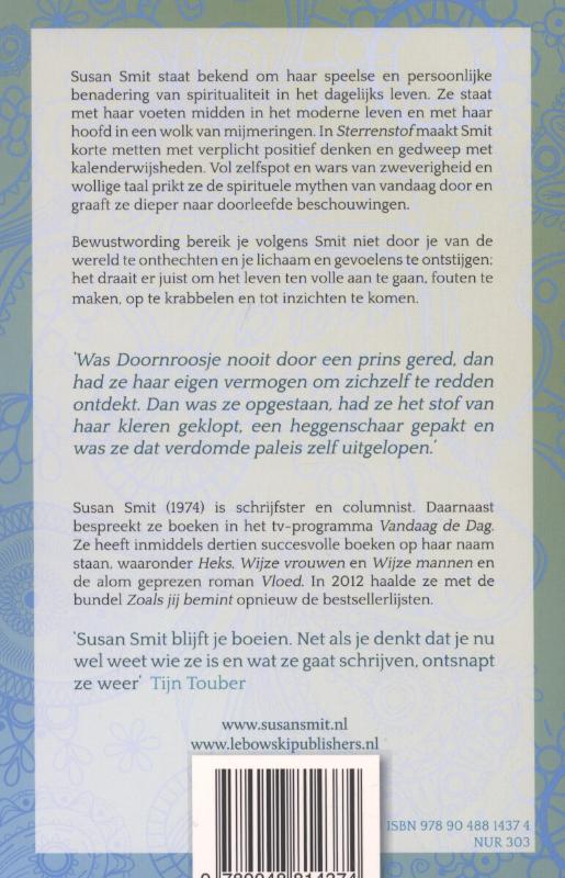 Achterkant van Sterrenstof