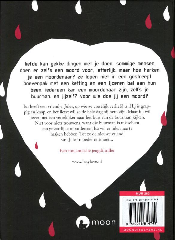 Achterkant van Voor wie doe jij een moord? door IzzyLove