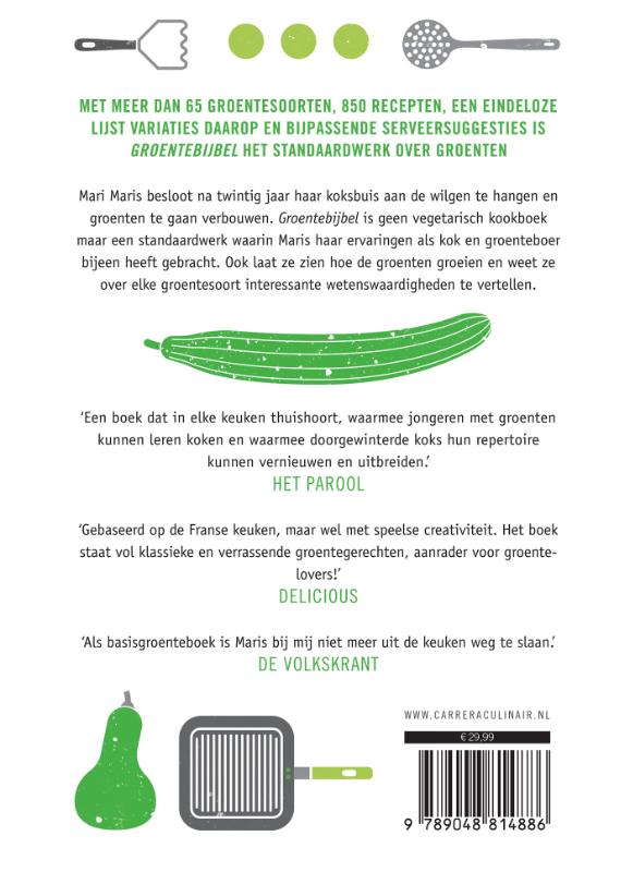 Achterkant van Groentebijbel