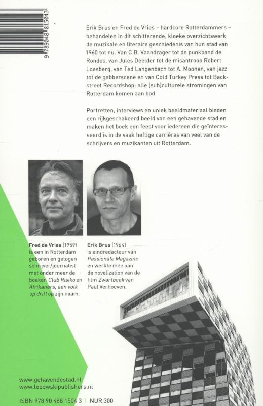 Achterkant van Gehavende stad