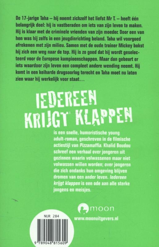Achterkant van Iedereen krijgt klappen