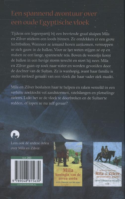 Achterkant van De vloek van de smaragd
