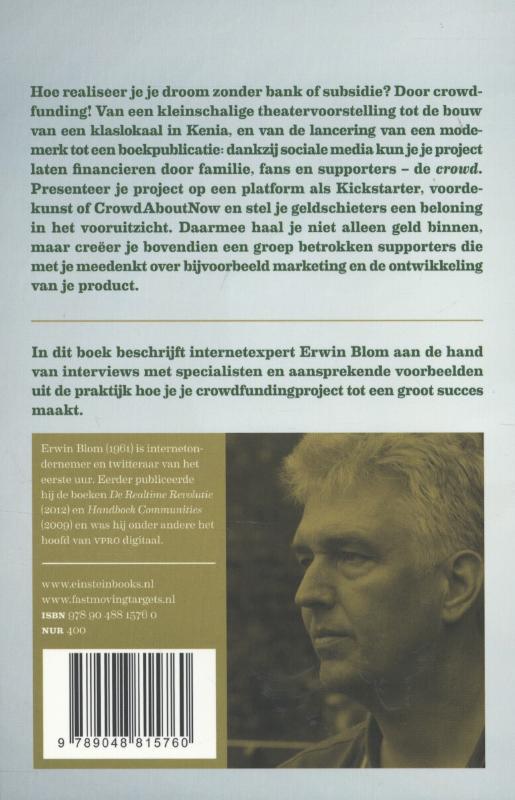 Achterkant van Crowdfunding
