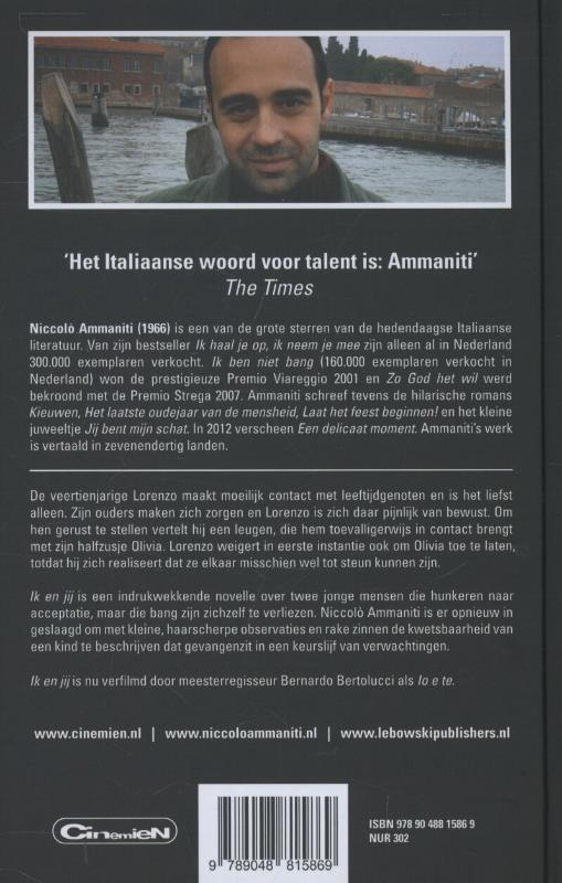 Achterkant van Ik en jij