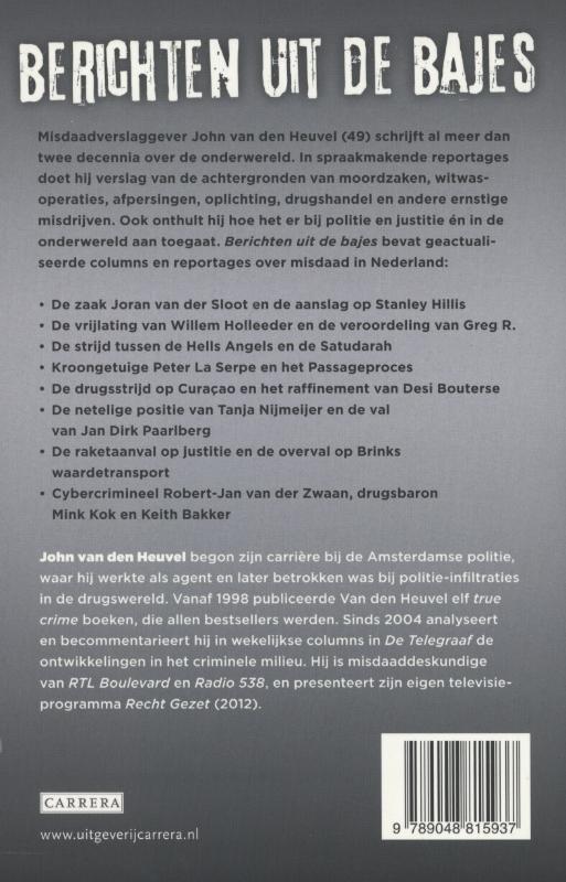 Achterkant van Berichten uit de bajes
