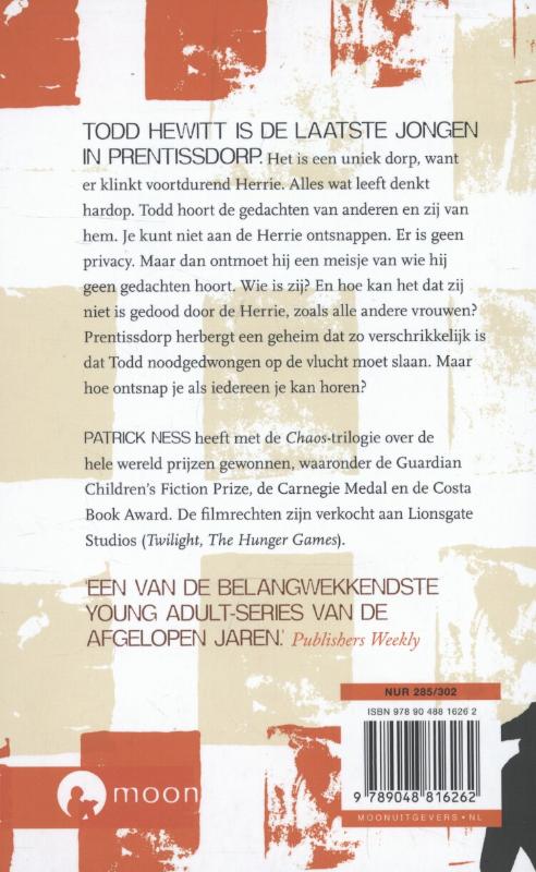 Achterkant van Het mes dat niet wijkt