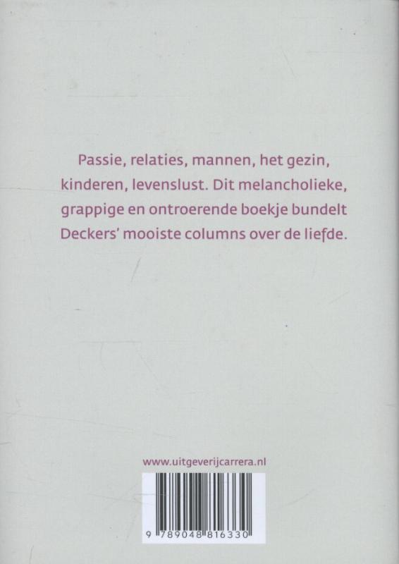 Achterkant van Liefde