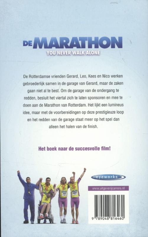Achterkant van De marathon