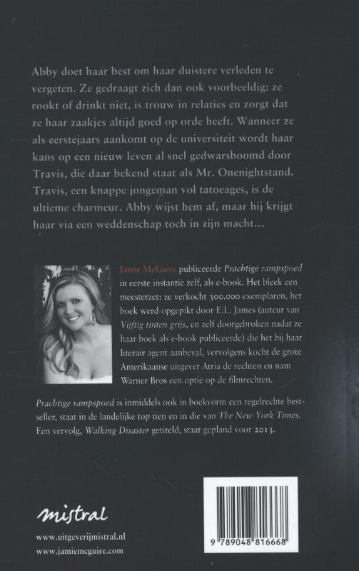 Achterkant van Prachtige rampspoed