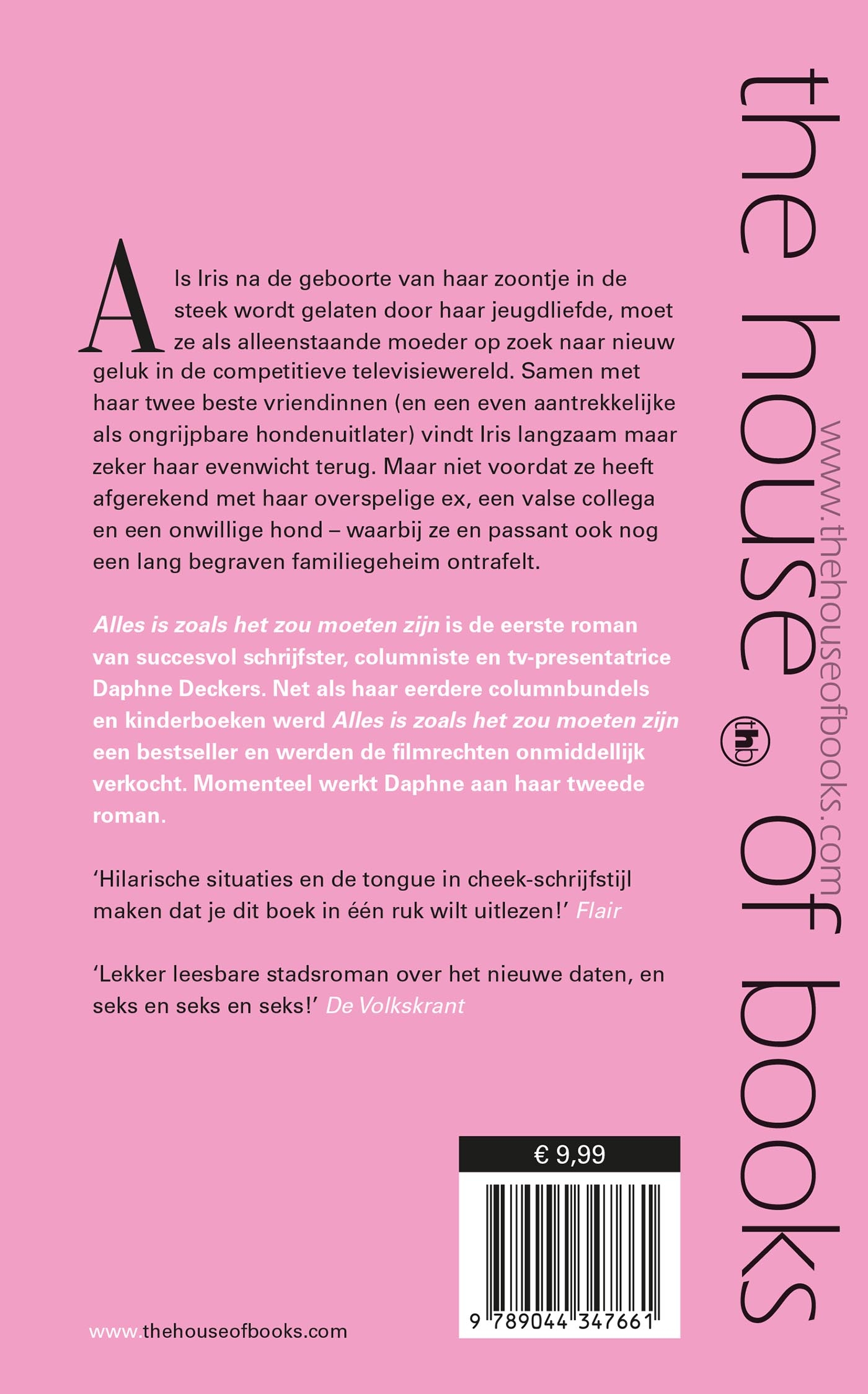 Achterkant van Alles is zoals het zou moeten zijn